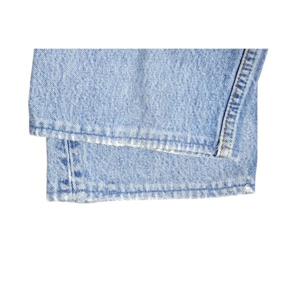 VIntage Levis 501 Jeans 90s Mens Actual 31 Tagged 33 Button Fly Distressed Fraye - Picture 8 of 15